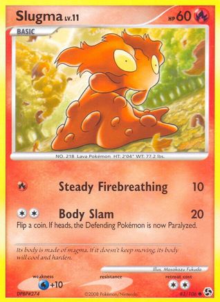 Slugma 083/106 - Reverse Holofoil Great Encounters
