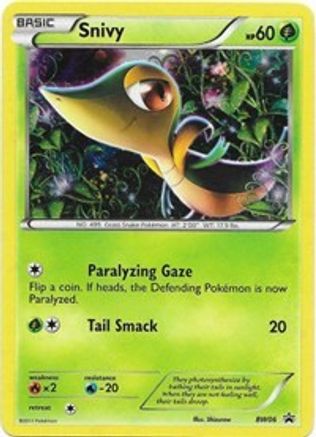 Snivy BW06 - Holofoil Black and White Promos