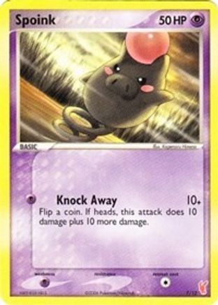 Spoink 007 EX Trainer Kit 2 Plusle & Minun