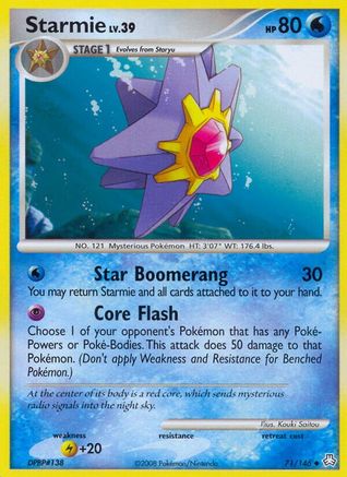 Starmie 071/146 - Reverse Holofoil Legends Awakened