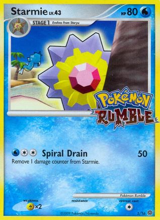 Starmie 005 Rumble