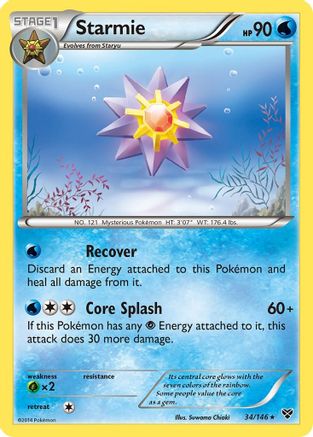 Starmie 034/146 XY Base Set