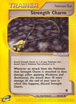 Strength Charm 150/165 - Reverse Holofoil Expedition