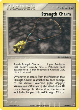 Strength Charm 074/95 - Reverse Holofoil Team Magma vs Team Aqua