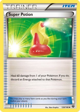 Super Potion 128/146 - Reverse Holofoil XY Base Set