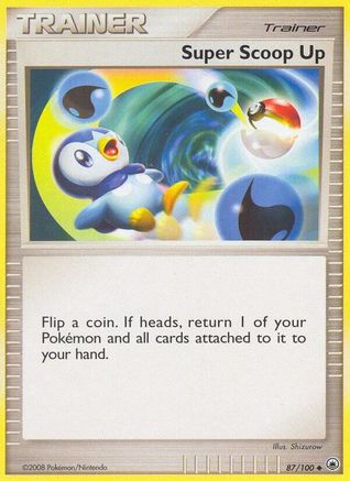Super Scoop Up 087/100 - Reverse Holofoil Majestic Dawn