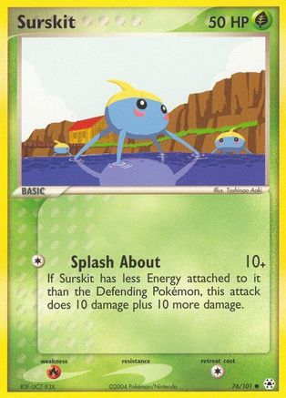 Surskit 076 - Reverse Holofoil Hidden Legends