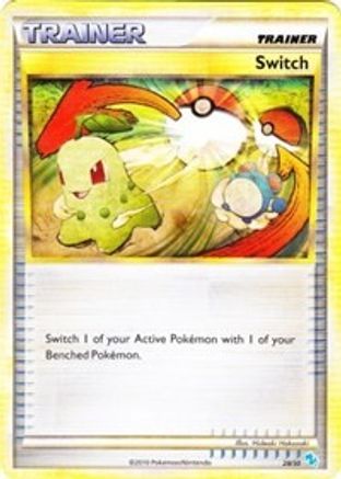 Switch (Gyarados) 028 HGSS Trainer Kit Gyarados & Raichu