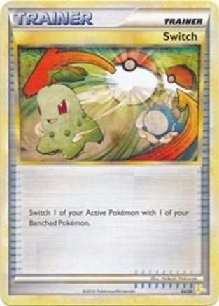 Switch (Raichu) 024 HGSS Trainer Kit Gyarados & Raichu