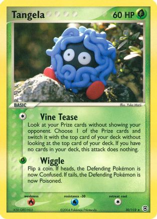 Tangela 030/112 - Reverse Holofoil FireRed & LeafGreen