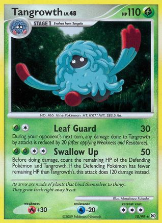 Tangrowth 010/99 - Reverse Holofoil Arceus
