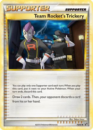 Team Rocket's Trickery 078/90 - Reverse Holofoil Undaunted