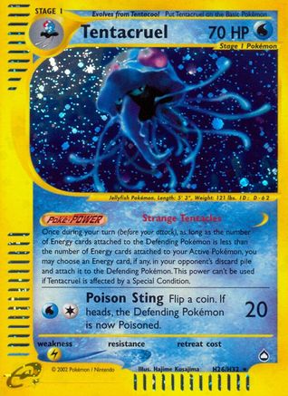 Tentacruel H26/H32 - Holofoil Aquapolis