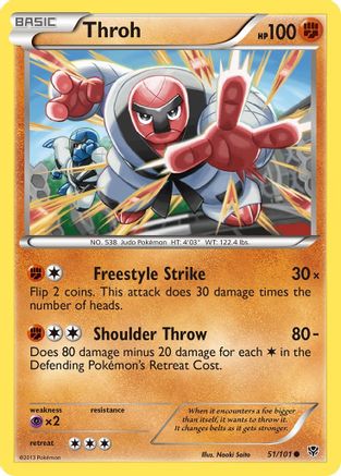 Throh 051/101 - Reverse Holofoil Plasma Blast
