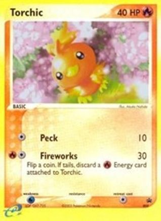 Torchic (e-League) 008/40 - Reverse Holofoil Nintendo Promos