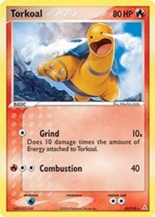 Torkoal 033/110 - Reverse Holofoil Holon Phantoms