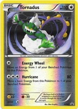 Tornadus BW42 - Reverse Holofoil Black and White Promos
