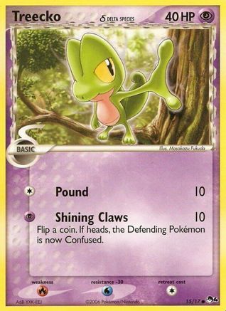 Treecko (Delta Species) 015 POP Series 4