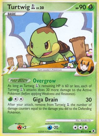 Turtwig GL 085/111 - Reverse Holofoil Rising Rivals