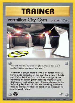 Vermilion City Gym 120/132 - Unlimited Gym Heroes