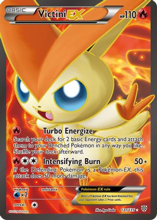 Victini EX (131 Full Art) 131/135 - Holofoil Plasma Storm