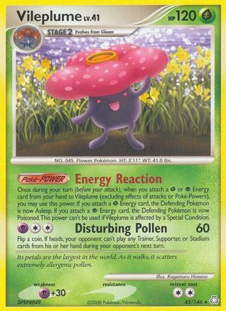 Vileplume 045/146 - Reverse Holofoil Legends Awakened