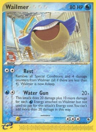Wailmer 048/109 - Reverse Holofoil Ruby and Sapphire