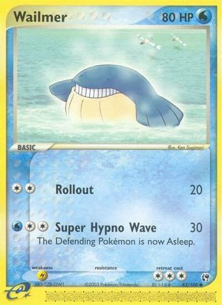 Wailmer 083/100 - Reverse Holofoil Sandstorm