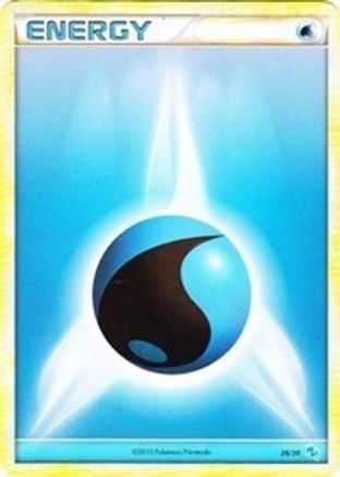 Water Energy (#16) HGSS Trainer Kit Gyarados & Raichu