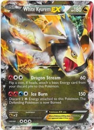White Kyurem EX BW63 - Holofoil Black and White Promos