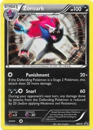 Zoroark BW19 - Holofoil Black and White Promos