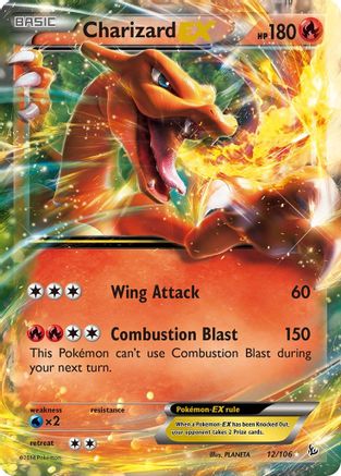 Charizard EX 012/106 - Holofoil XY Flashfire