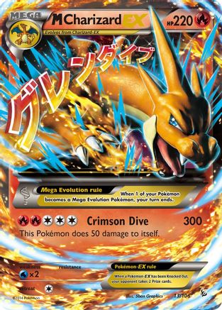 M Charizard EX (Y) 013/106 - Holofoil XY Flashfire
