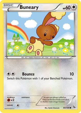 Buneary 084/106 - Reverse Holofoil XY Flashfire