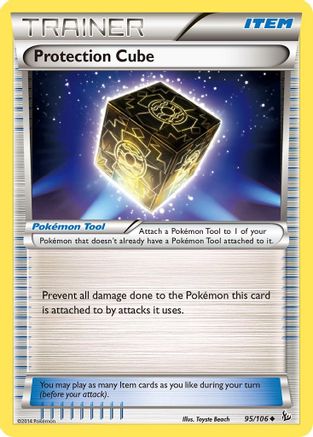Protection Cube 095/106 - Reverse Holofoil XY Flashfire
