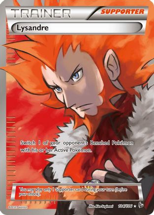 Lysandre (Full Art) 104/106 - Holofoil XY Flashfire
