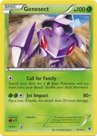 Genesect (BW Plasma Blast) 010/101 - Holofoil Deck Exclusives