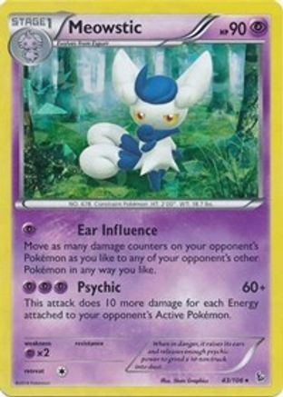 Meowstic (XY Flashfire) 043/106 - Holofoil Deck Exclusives