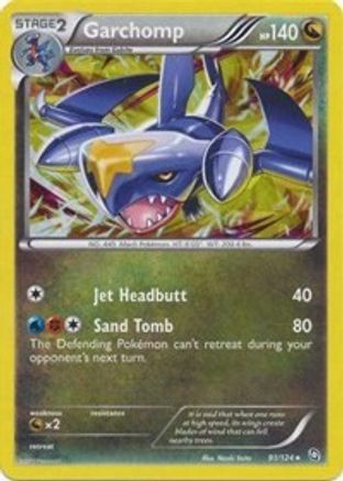 Garchomp (Cracked Ice Holo) 091/124 - Holofoil Deck Exclusives