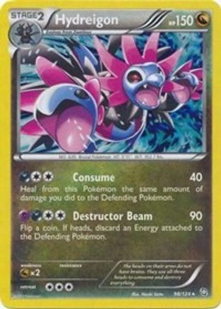 Hydreigon (Cracked Ice Holo) 098/124 - Holofoil Deck Exclusives