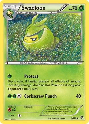 Swadloon 006/119 - Reverse Holofoil Phantom Forces