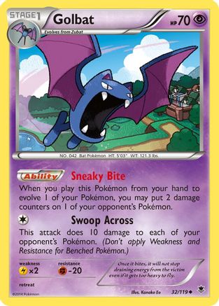 Golbat 032/119 - XY Phantom Forces