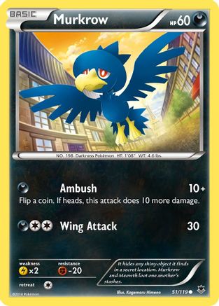 Murkrow 051/119 - XY Phantom Forces