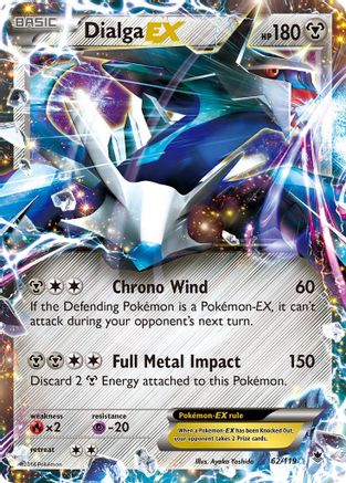 Dialga EX 062/119 - Holofoil XY Phantom Forces