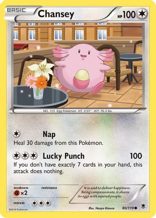 Chansey 080/119 - XY Phantom Forces