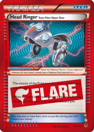 Head Ringer 097/119 - Holofoil XY Phantom Forces