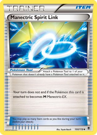 Manectric Spirit Link 100/119 - Reverse Holofoil XY Phantom Forces