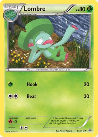 Lombre 011/160 - XY Primal Clash