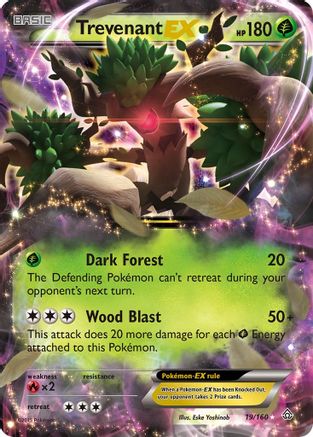Trevenant EX 019/160 - Holofoil XY Primal Clash