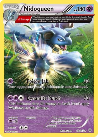 Nidoqueen (Omega) 069/160 XY Primal Clash